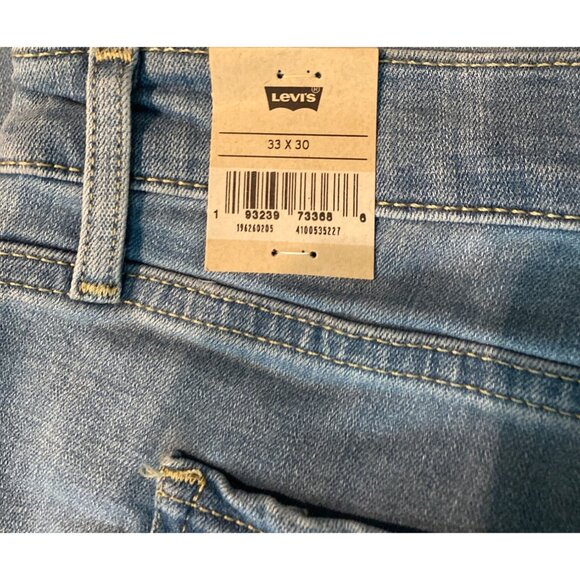 Levis 311 Shaping Skinny Jeans Mid Rise 33x30 Light Wash Womens Denim - Picture 3 of 5